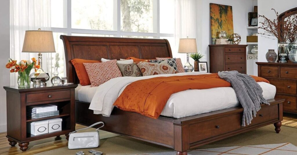 queen storage beds