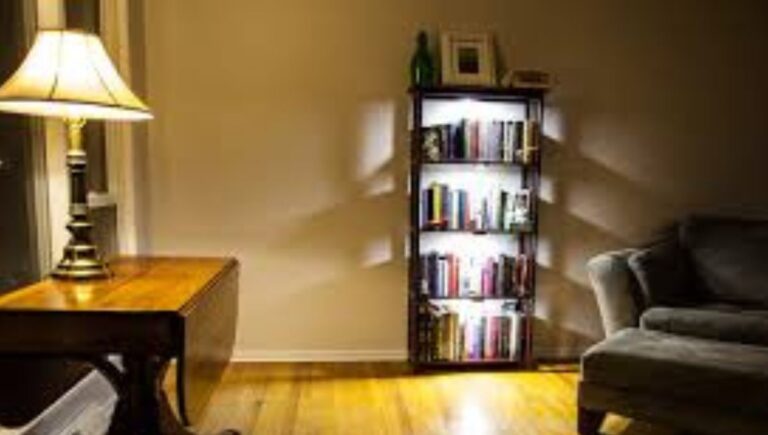 Bookcase Lamps luminating Your Space with Style