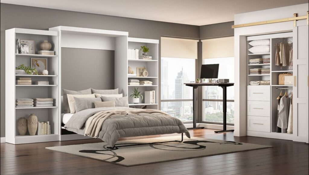 queen murphy bed