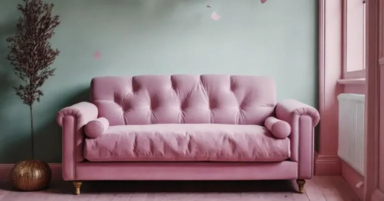 Pink Velvet Sofa Elevate Your Space with Luxurious Comfort
