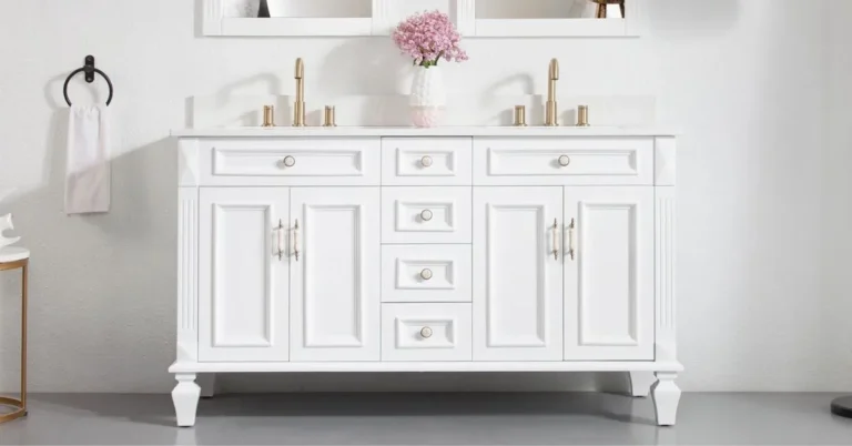 White Vanity Elevating Your Bathroom with Timeless Elegance