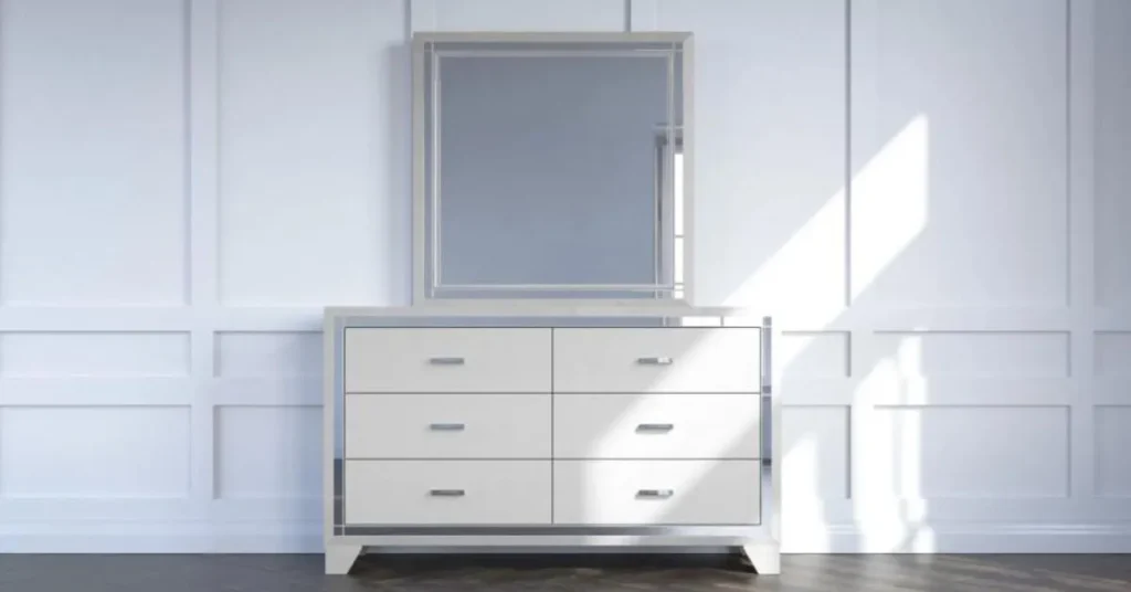 Dresser with Mirrors