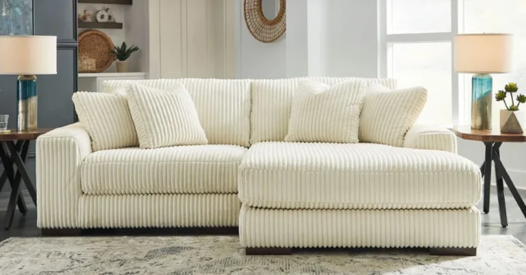  The Perfect Addition to Your Living Space Discover the Lindyn Ivory Sectional