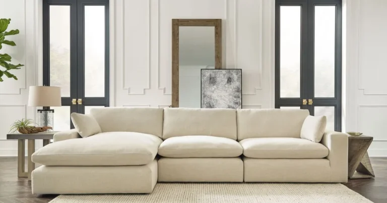 Elyza Linen Sectional Elevate Your Living Space with Comfort and Style