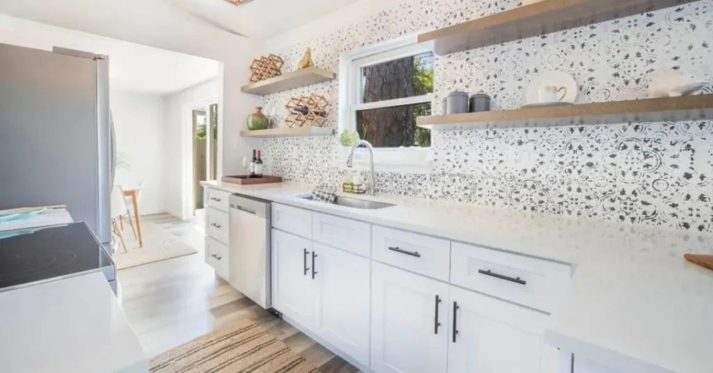 Floating Shelves Kitchen