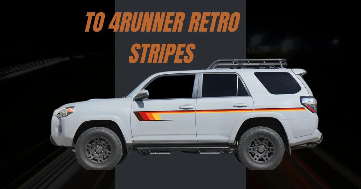 4Runner Retro Stripes