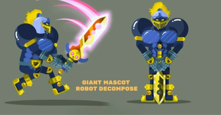 Giant Mascot Robot Decompose