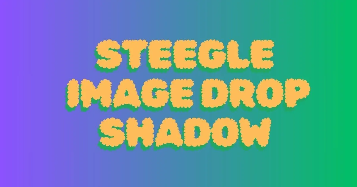 Steegle Image Drop Shadow