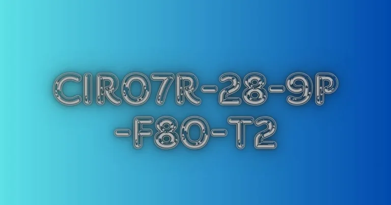 CIR07R-28-9P-F80-T2