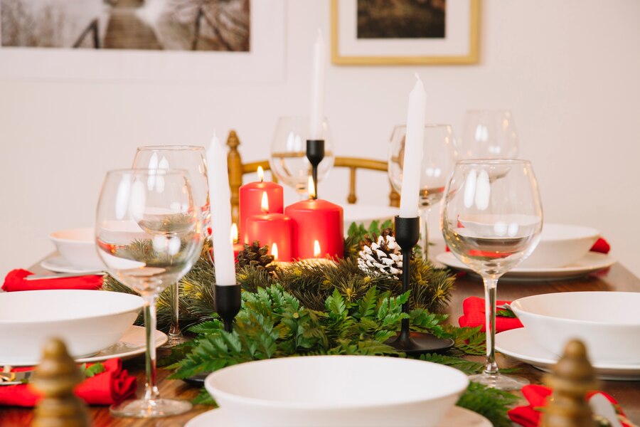 Christmas Day Table