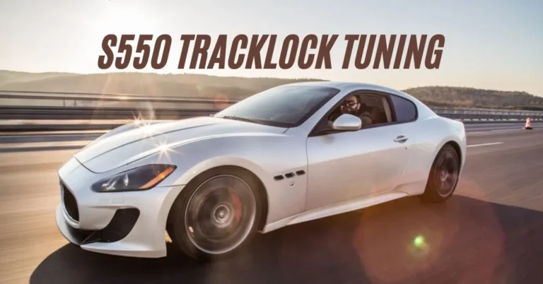 S550 Tracklock Tuning