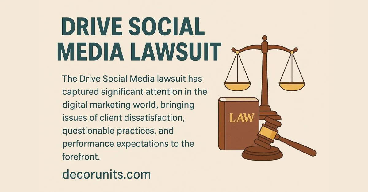 Drive Social Media Lawsuit