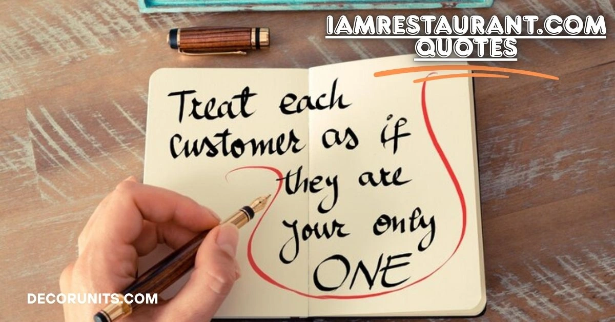 iamrestaurant.com quotes
