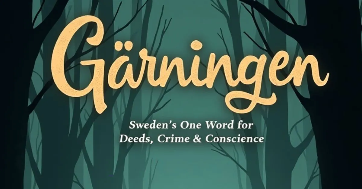 Gärningen