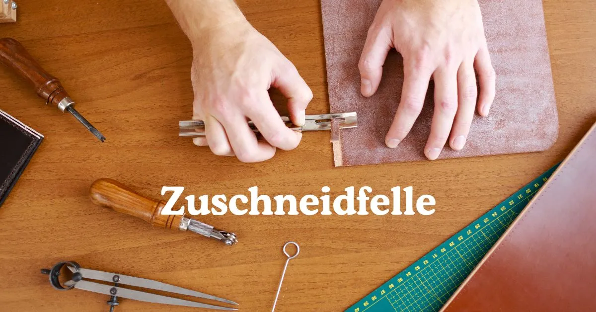 Zuschneidfelle leather cutting mat for precise crafting