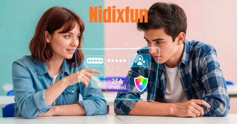 Nidixfun digital platform homepage interface