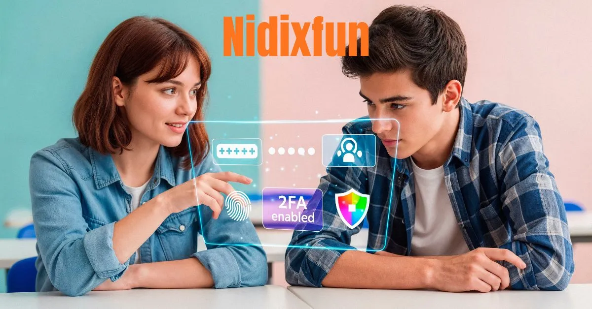 Nidixfun digital platform homepage interface
