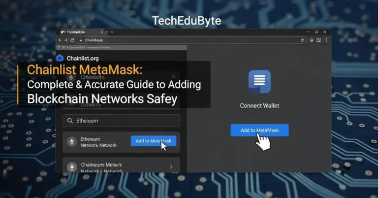Chainlist MetaMask TechEduByte: Complete & Accurate Guide to Adding Blockchain Networks Safely