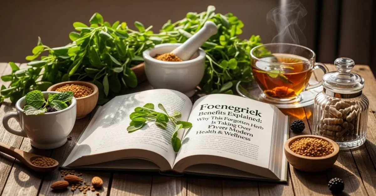 Foenegriek Benefits Explained: Why This Forgotten Herb Is Taking Over Modern Health & Wellness