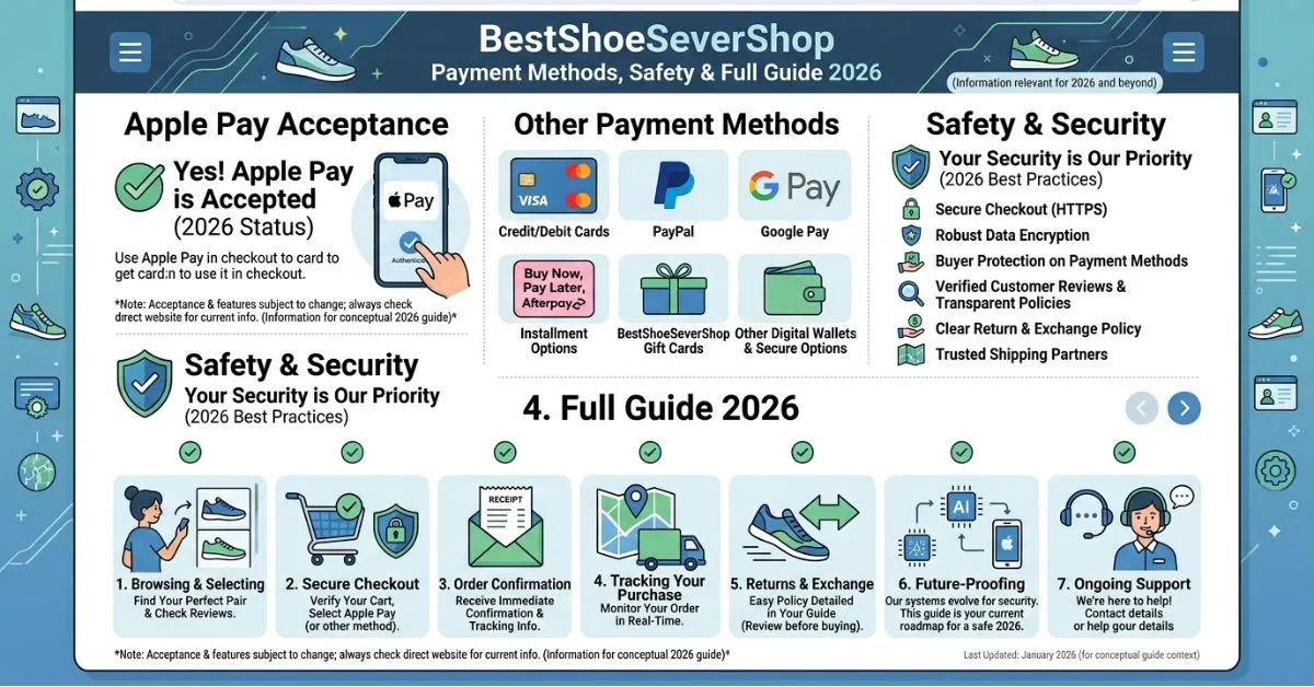 BestShoeSeverShop Apple Pay