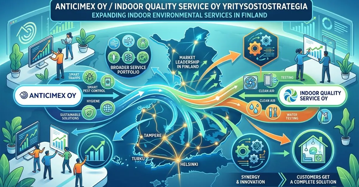 Anticimex Oy / Indoor Quality Service Oy yritysostostrategia