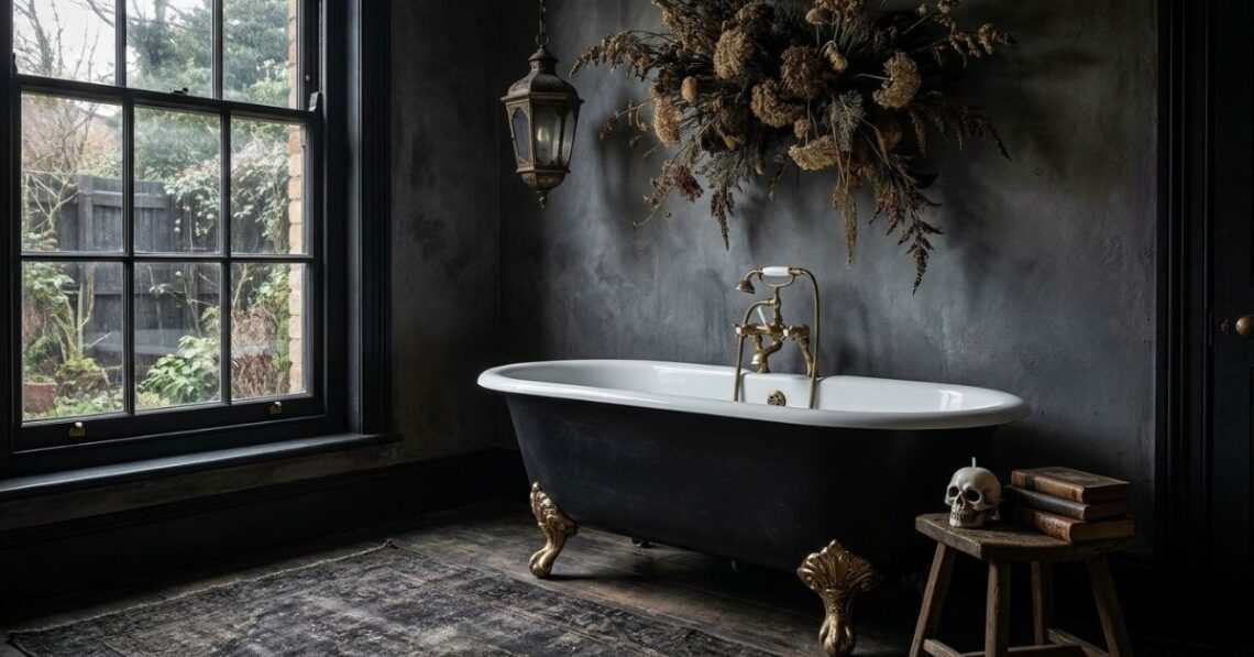 10 Cottage Goth Bathroom Ideas 2026