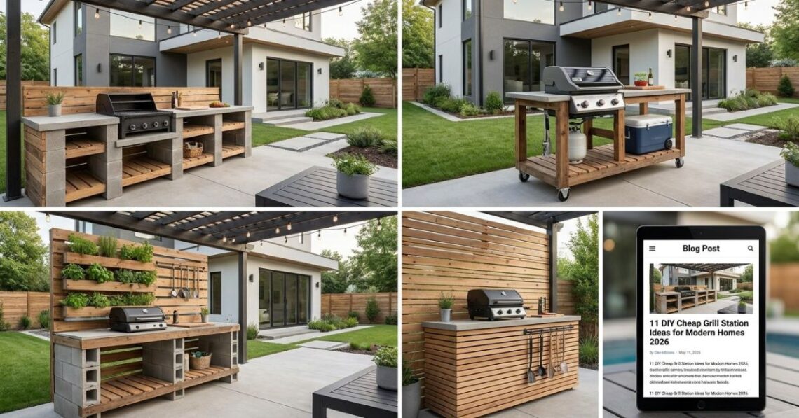 11 DIY Cheap Grill Station Ideas for Modern Homes 2026