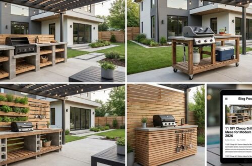 11 DIY Cheap Grill Station Ideas for Modern Homes 2026