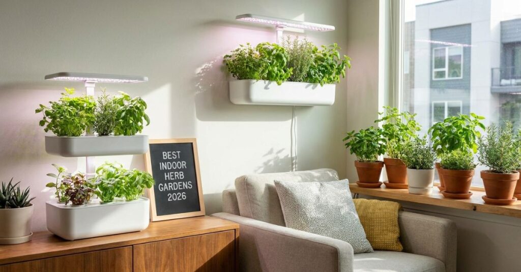 6 Best Indoor Herb Gardens 2026